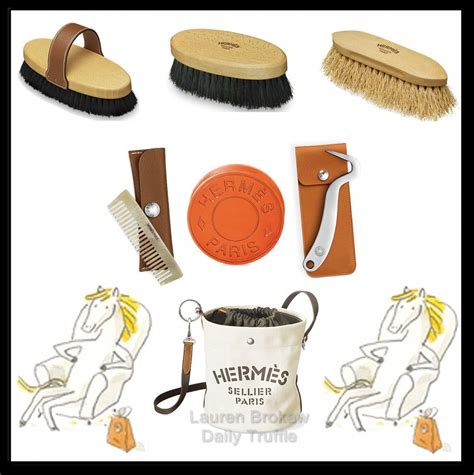 hermes horse cleaning kit|Hermes horse riding gear.